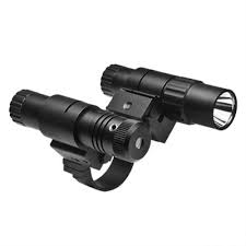 Лазерный целеуказатель + фонарь NcSTAR ASFLG30 (крепление на оптику 30mm)