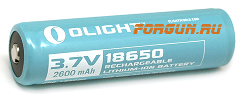  Olight 18650 Lithium Ion 2600 mAh