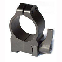 Кольца 25,4 мм для Tikka высота 11 мм Warne Quick Detach Medium, 1TLM, сталь (черный)