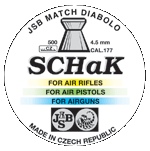   4.5  JSB Diabolo SCHaK (.177)  500 